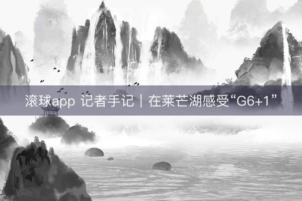 滚球app 记者手记｜在莱芒湖感受“G6+1”